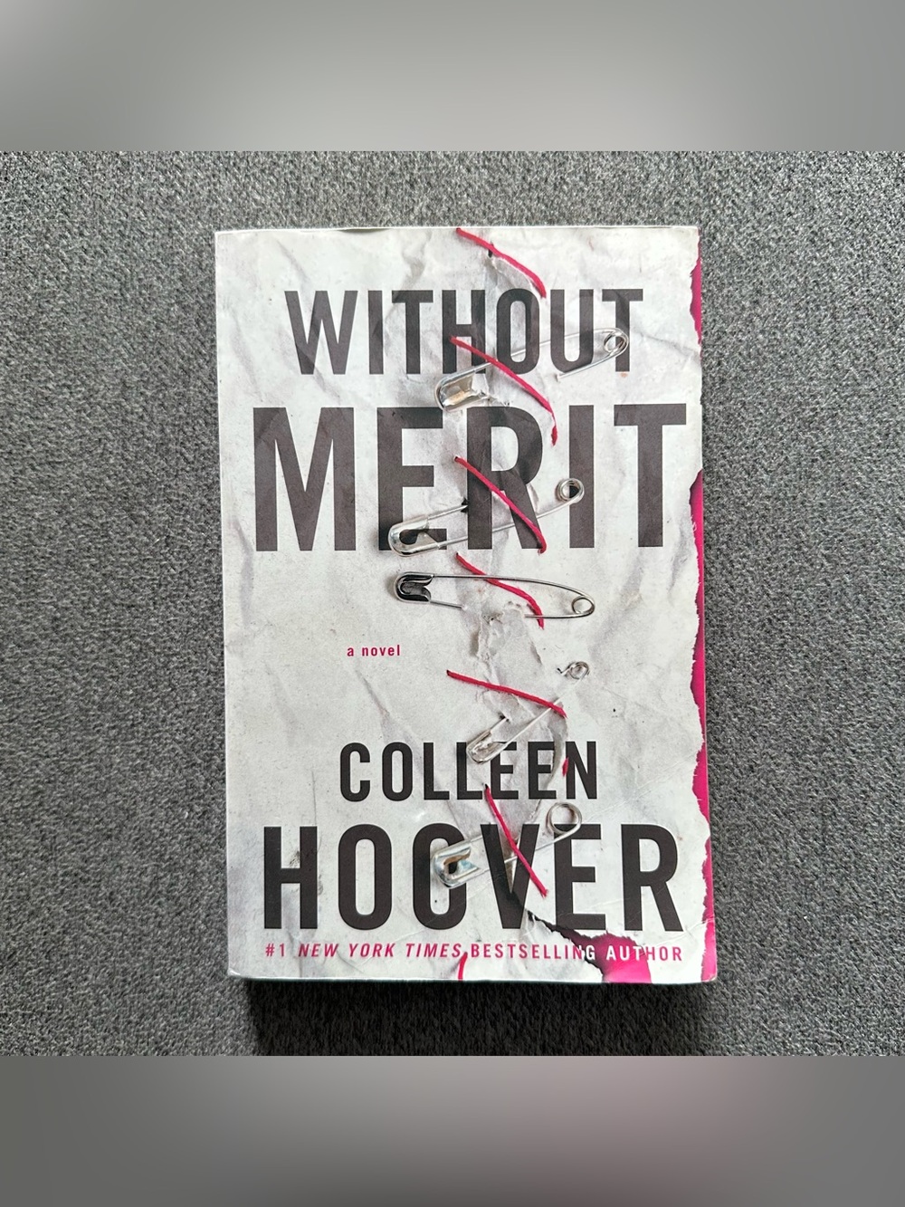 Colleen Hoover Without Merit Paperback Book